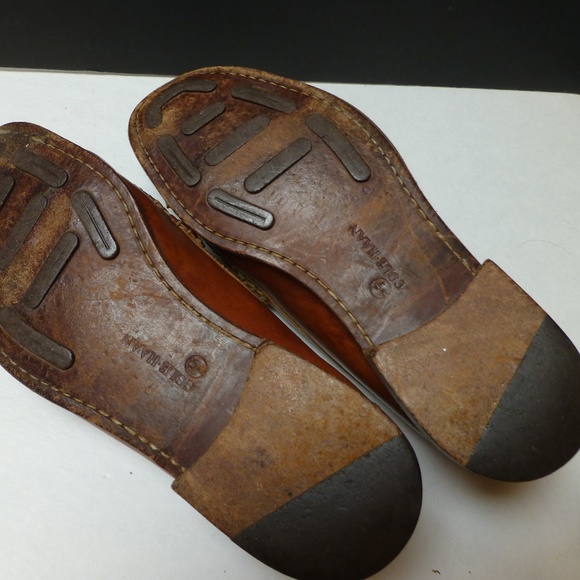 Cole Haan braided buckle brown loafer 10m - Picture 4 of 7